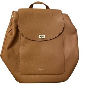 Draper James Leather Backpack Purse